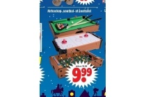 airhockey voetbal of pooltafel