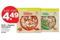 plus of magioni verse pizza
