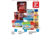 hertog ijs blue band en unox knaks party knaks of gehaktballetjes in saus 3e gratis