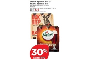 grolsch of bavaria speciaal bier