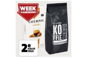 cafe royal capsules of la place koffiebonen