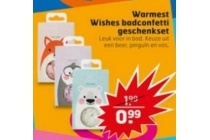 warmest wishes badconfetti geschenkset