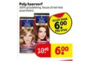 poly haarverf