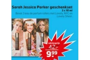 sarah jessica partner geschenkset