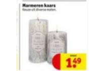 marmeren kaars