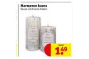 marmeren kaars