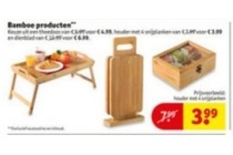 bamboe producten