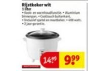 rijstkoker wit