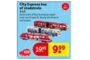 city express bus of stadstrein