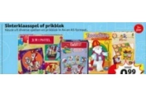 sinterklaasspel of prikblok