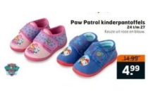 paw patrol kinderpantoffels