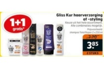 gliss kur haarverzoring of styling