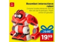 boombot interactieve robot