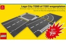 lego city 7280 of 7281 wegenplaten