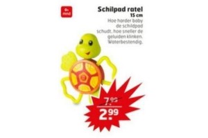 schildpad ratel 15 cm