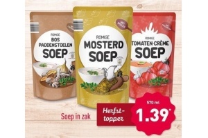 soep in zak