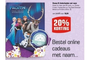 disney xl kinderboeken met naam