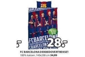 fc barcelona dekbedovertrek