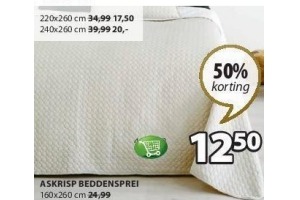 askrisp beddensprei