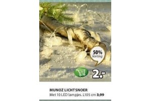 munoz lichtsnoer