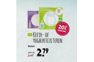 kefir of yoghurtculturen