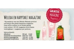 weleda en happinez magazine