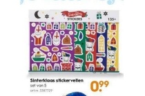 sinterklaas stickervellen