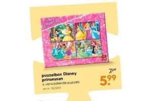 puzzelbox disney prinsessen