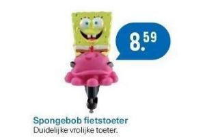 spongebob fietstoeter