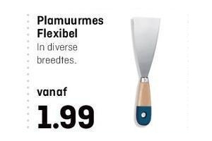 plamuurmes flexibel