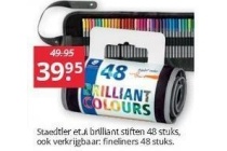 staedtler etui met 48 stiften