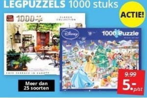 legpuzzels 1000 stuks