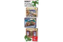 kerstpuzzel 1000 stukjes