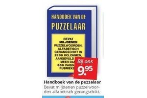 handboek van de puzzelaar