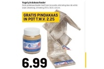 vogel pindakaasfeeder