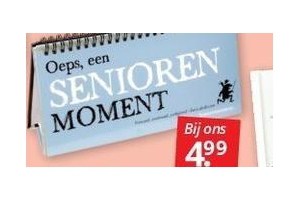 oeps een senioren moment