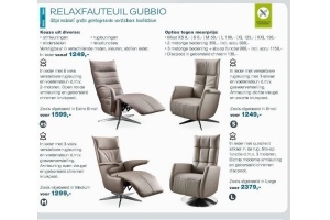 relaxfauteuil gubbio