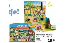 playmobil adventskalander paardrijclub