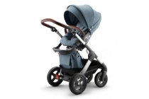 stokke r trailz tm nordic blue combi kinderwagen