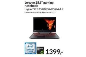 lenovo 15 6 gaming notebook