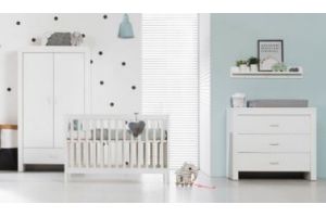 babykamer sylt wit ledikant commode kast