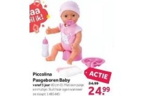 piccolina pasgeboren baby