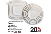 cosy en trendy for professionals servies