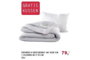 dekbed kussen