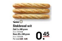 tresbonne stokbrood wit