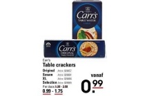 carr s table crackers