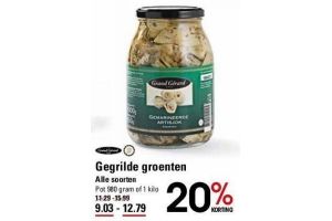 grand gerard gegrilde groenten