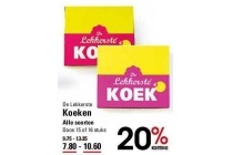 de lekkerste koeken