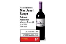 francois lurton mas janeil rouge
