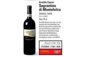 arnaldo caprai sagrantino di montefalco